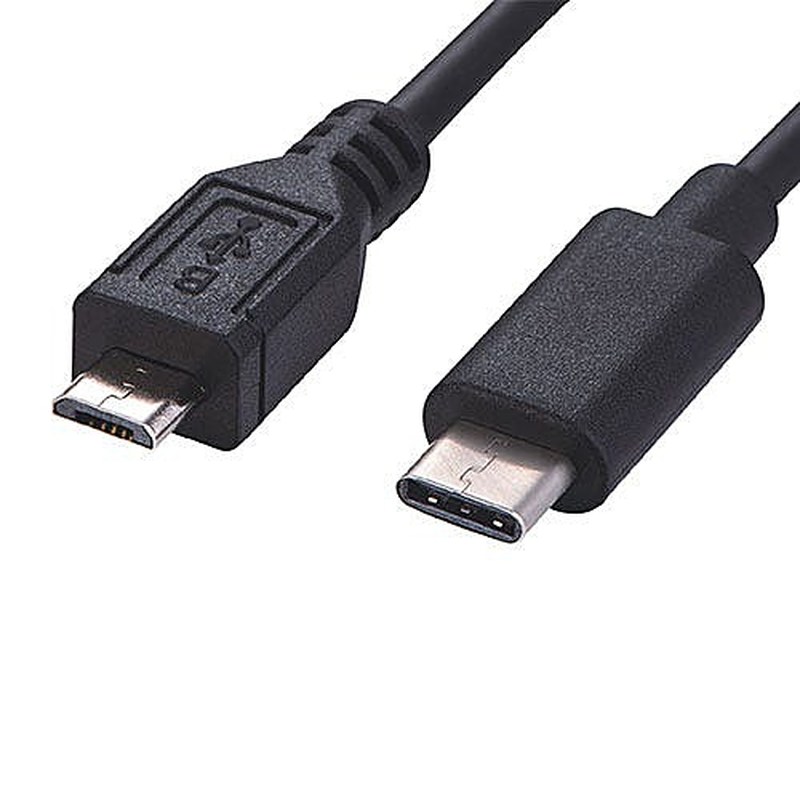 USB-C to Micro USB Cable 2m Black