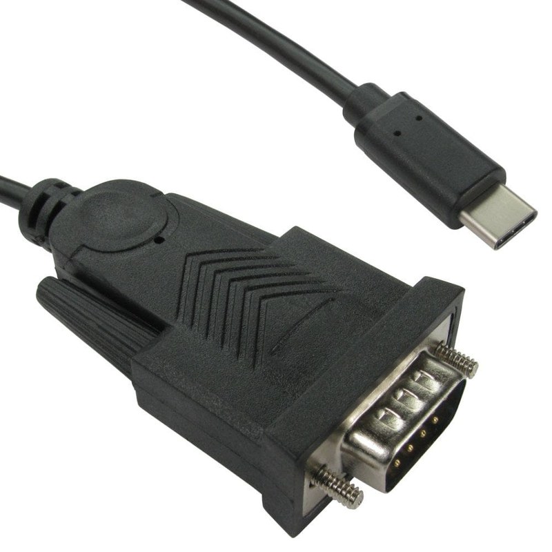 USB C to Serial DB9 RS232 Cable