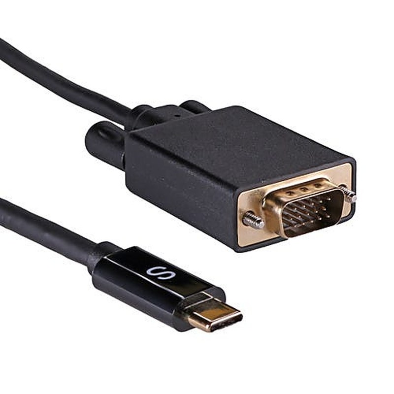 USB-C to VGA Cable 1080p 2m