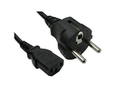 1.8m Euro Plug to C13 Mains Lead