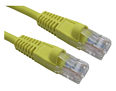15m Ethernet Cable CAT6 Patch Cable UTP Yellow LSZH Low Smoke Full Copper