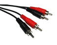 3m Twin RCA Cable