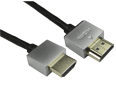 1m Super Slim HDMI Cable Black 4k