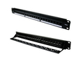 24 Port UTP Cat6 Patch Panel - In-line coupler