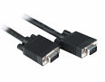 25m VGA Lead - Triple Shielded Long VGA / SVGA Cable Black