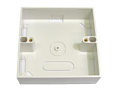 Single Back Box 27mm Patress Box, Surface Mount