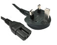 2m UK Plug to C15 Mains Lead