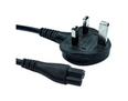 1.8Mtr UK C5 Mains Lead