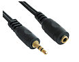 3.5mm Male Jack Plug to Female Socket Cable 5m