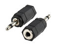 3.5mm Mono Plug to 3.5mm Stereo Socket Adapter