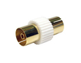 TV Cable Coupler - White