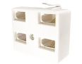 4 Way Telephone Adapter Splitter