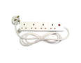 2m 4 Gang UK Power Extension