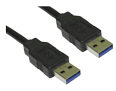 USB 3.0 A Male to Male Cable 5m Black