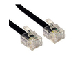 30m RJ11 to RJ11 Modem Cable - Black