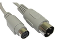 6 Pin Mini-DIN (F) to 5 Pin DIN (M) Keyboard Adapter