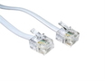 20m RJ11 to RJ11 Modem Cable - White