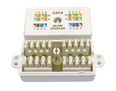 CAT 6 Punchdown / Krone Coupler (White)