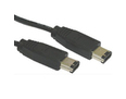 1m Firewire 6 Pin (M) to 6 Pin (M) Cable