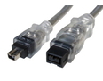 2m Firewire 9 Pin (M) to 4 Pin (M) Cable