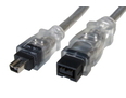 3m Firewire 9 Pin (M) to 4 Pin (M) Cable