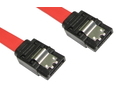 0.9m Locking SATA v2 Data Cable - Straight to Straight