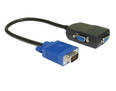 2 Way SVGA Extender/Splitter Cable - 300MHZ