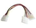 Molex to Two Molex Power Splitter Cable