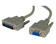 5m D9 (F) to D25 (M) Serial Laser Printer Cable