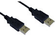 3M A to A USB Cable Black USB 2.0