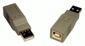 USB 2.0 Gender Changer A Male B Female