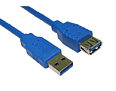 2M USB 3.0 Data Extension Cable A Male A Female Blue