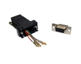 D9 Female to RJ45 Female Modular Adapter