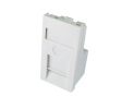 CAT6 Ethernet Faceplate Module Euromod Wall Plate Module