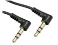 1.5m Angled 3.5mm Jack Cable Stereo 90 Degree