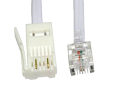 BT to RJ11 Cross Over Cable 3m 2 Wire