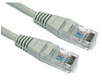 CAT5e Ethernet Cable 2m Grey UTP Stranded Full Copper