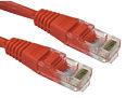 CAT5e Ethernet Cable 5m Red UTP Stranded Full Copper