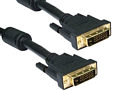 3m DVI Cable Dual Link DVI-D Premium Grade Gold