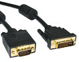 5m DVI to VGA Cable / SVGA Cable VGA Male to DVI Male