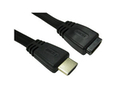 3m Flat HDMI High Speed with Ethernet Extension Cable