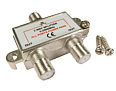 2 Port Satellite F-Plug Aerial Splitter