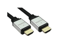 3m HDMI v2.1 Certified Cable - Silver Aluminium Shell