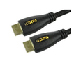 5m HDMI Cable with Yellow LED Illuminated Connectors