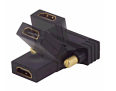 HDMI to DVI Swivel Adapter - HDMI Female to DVI-D Male