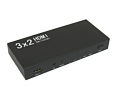 HDMI Splitter Switch 3 Input 2 Output 3x2