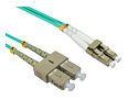 1m LC-SC OM4 Fibre Optic Network Cable