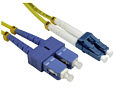 OS2 Single Mode Fibre Patch Lead LC - SC
