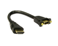 High Speed with Ethernet HDMI Stub M-F