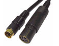 S-Video Extension Lead 5m Premium Gold Plated S-Video
